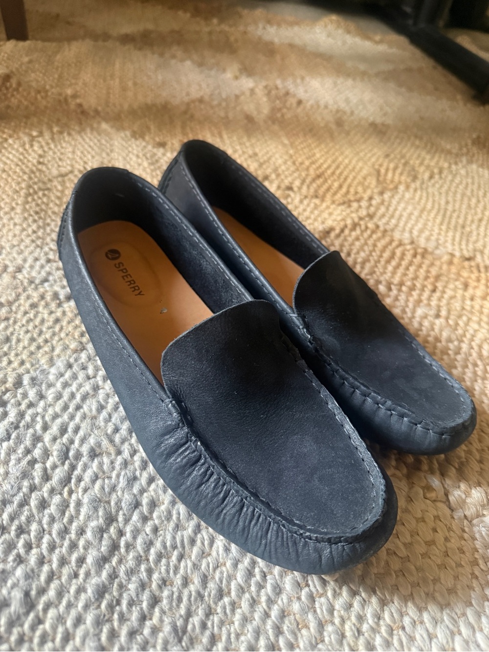 NWOT Sperry women’s Black Suede Slip-On Loafers - Size 10 - Picture 2 of 13